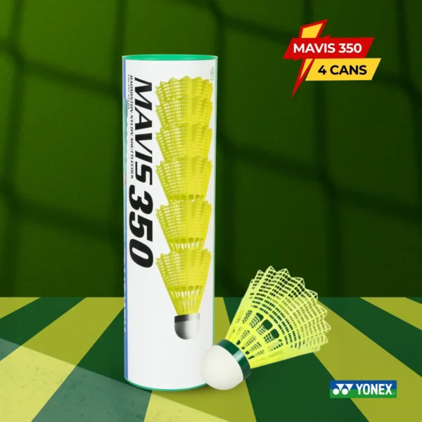 YONEX MAVIS 350(GREEN CAP)/NYLON SHUTTLE